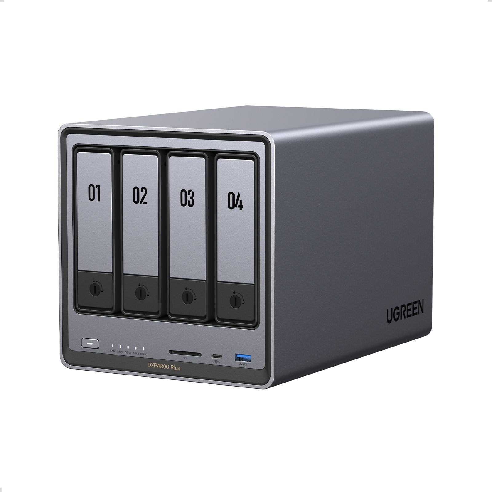 EAN 6941876232611 - Ugreen NASync DXP4800 Plus NAS Escritorio Intel® Pentium® Gold 8505 8 GB DDR5 0 TB UGOS PRO imagen 2