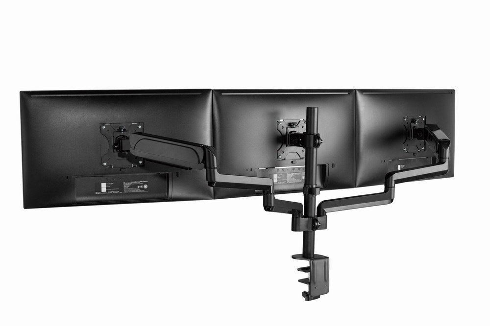 Gembird Desk Mounted Adjustable Mounting Arm For 3 Monitors - Full-Motion