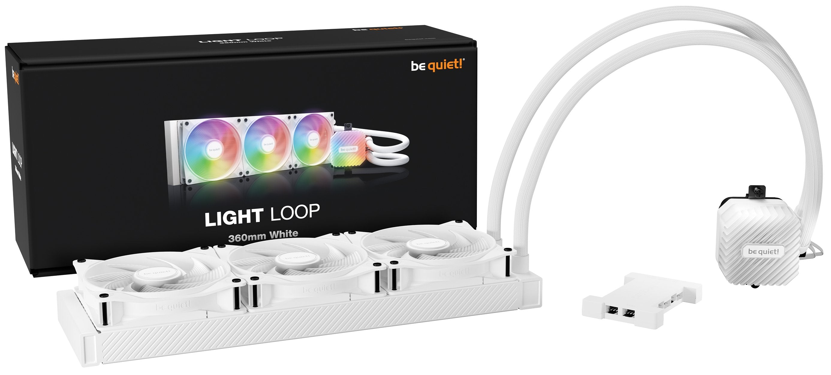 Be Quiet! Light Loop 360mm Blanco, Refrigeración Por Agua Blanco Bw023