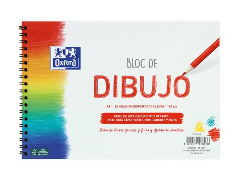 EAN 8412771038038 - Oxford 400148231 Cuadernos de dibujo imagen 1