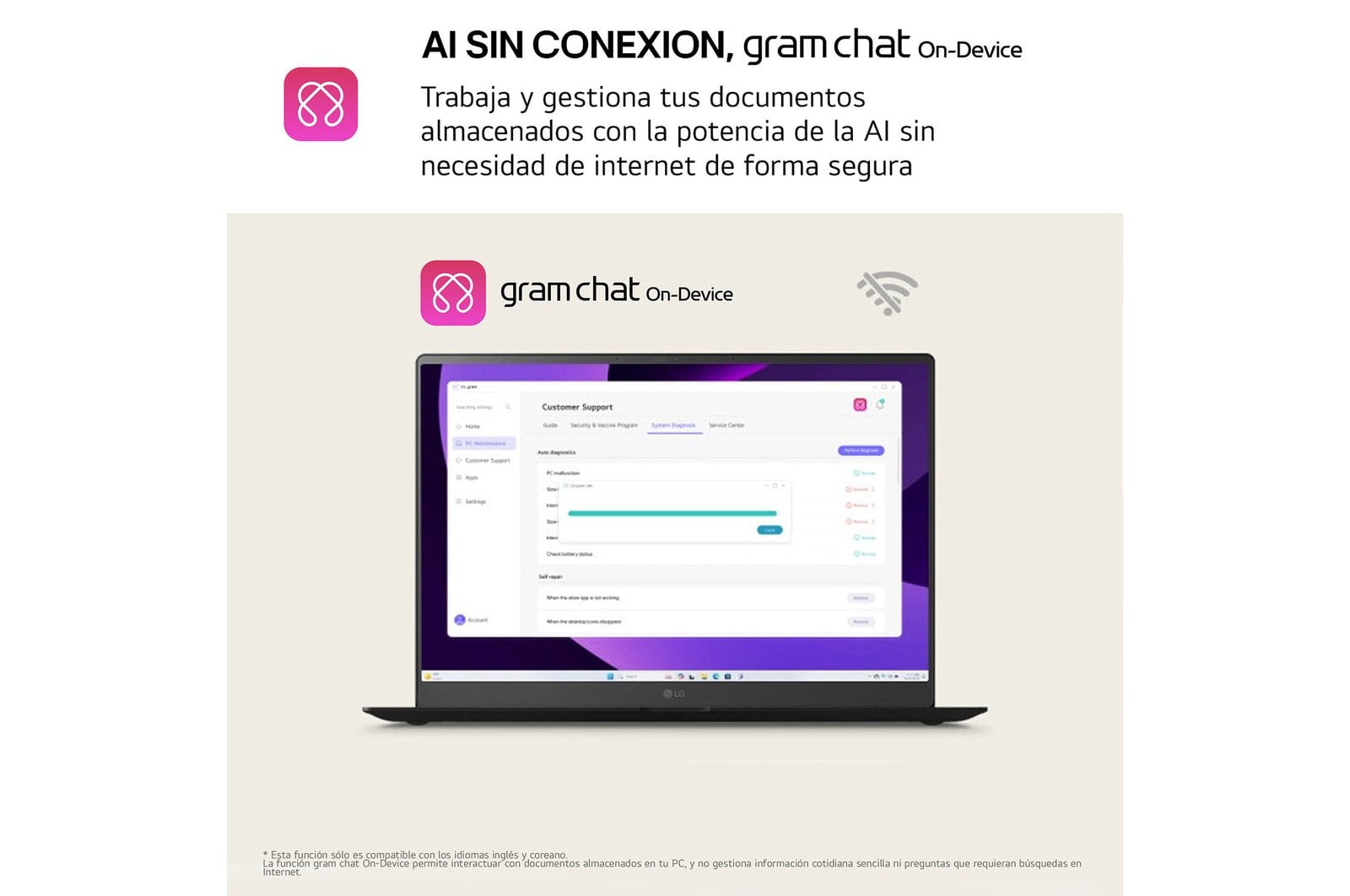 EAN 8806096481356 - LG Gram Pro 16Z90TS-G.AU99B ordenador portatil Copilot+ PC Intel Core Ultra 9 288V Portátil 40,6 cm (16") imagen 7