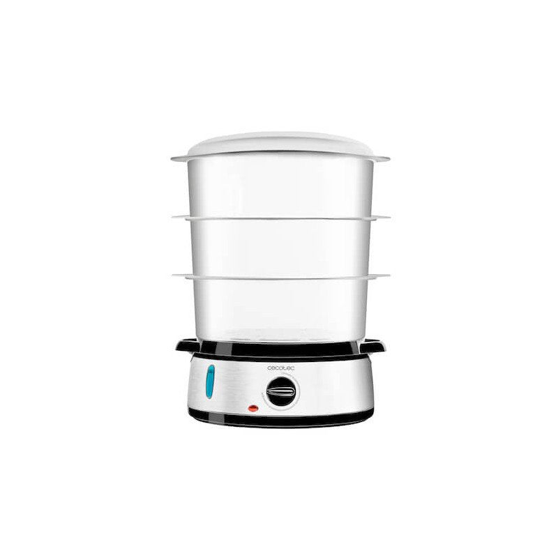 EAN 8435484041096 - Cecotec Vapovita 3000 Inox vaporizador Independiente 800 W Negro, Acero inoxidable, Transparente imagen 1
