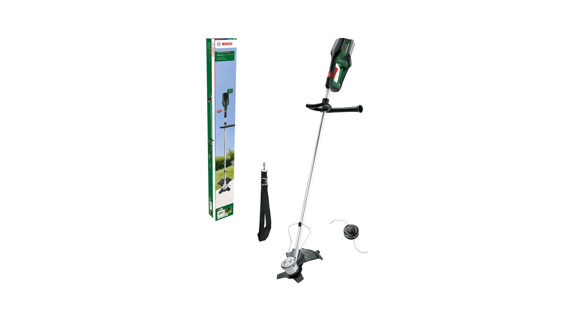 EAN 4059952636429 - Bosch BrushCut tijera de césped inalámbrica 2,4 mm 36 V Ión de litio Verde imagen 7