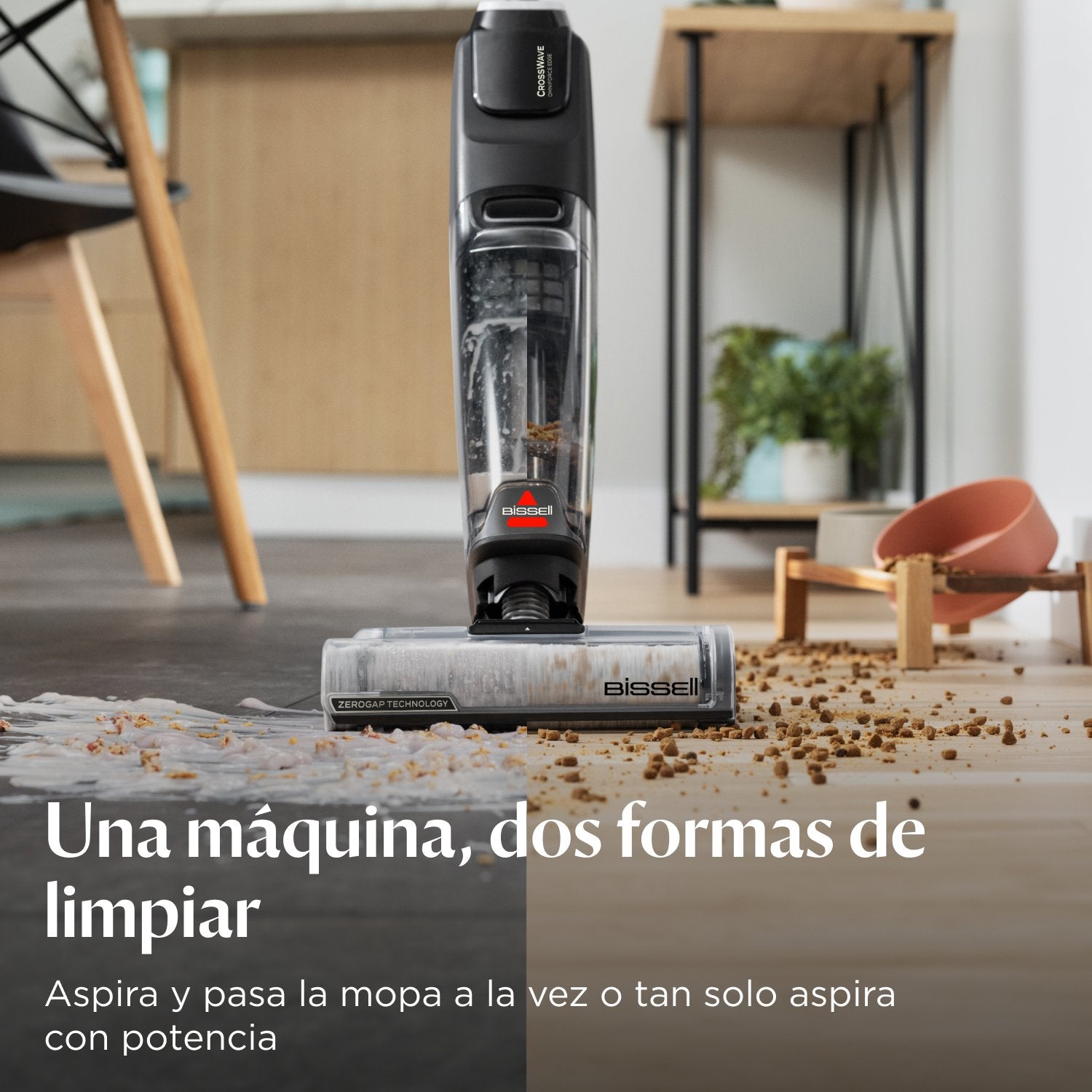 EAN 0011120277296 - Bissell CrossWave OmniForce Edge Select Aspiradora vertical Batería Seca y húmeda Politetrafluoroetileno imagen 2