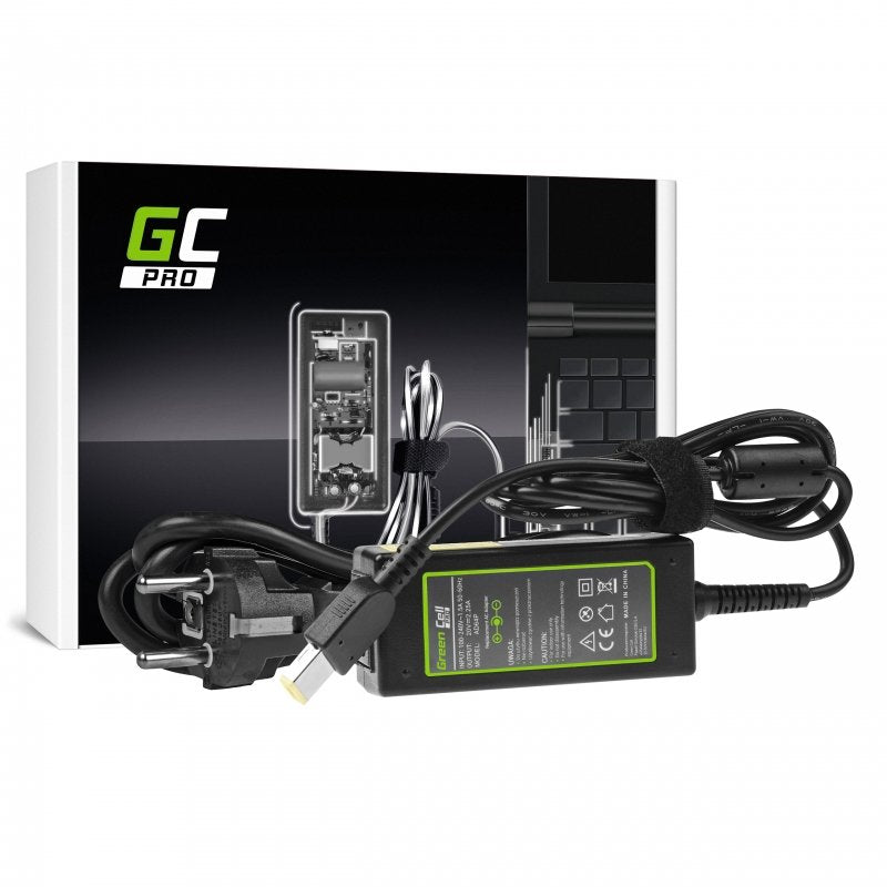 Cargador Green Cell Pro 20v 2.25a 45w Para Lenovo G50-30 G50-70 G505 Z50-70 Thinkpad T440 T450 Ideapad S210