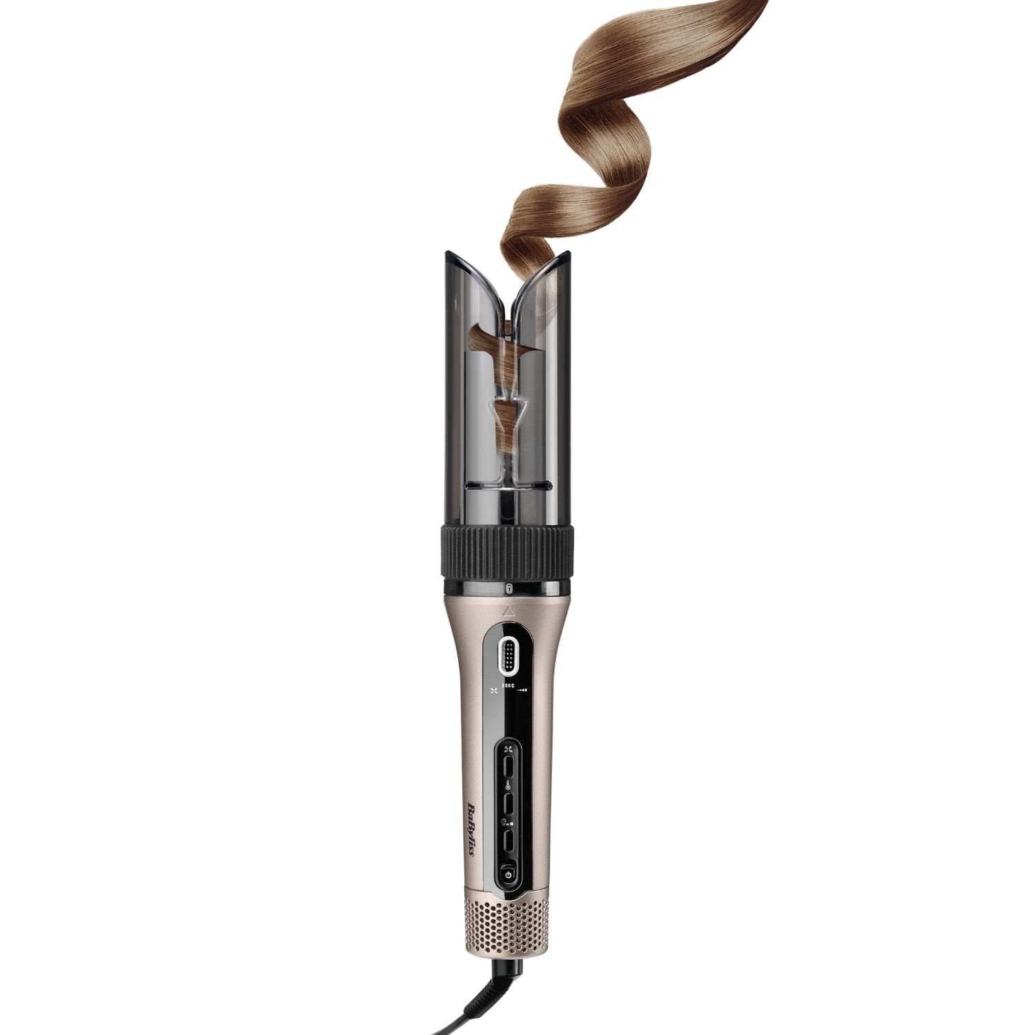 Rizador De Pelo Babyliss Style Secret Air C6688e, Gris Negro