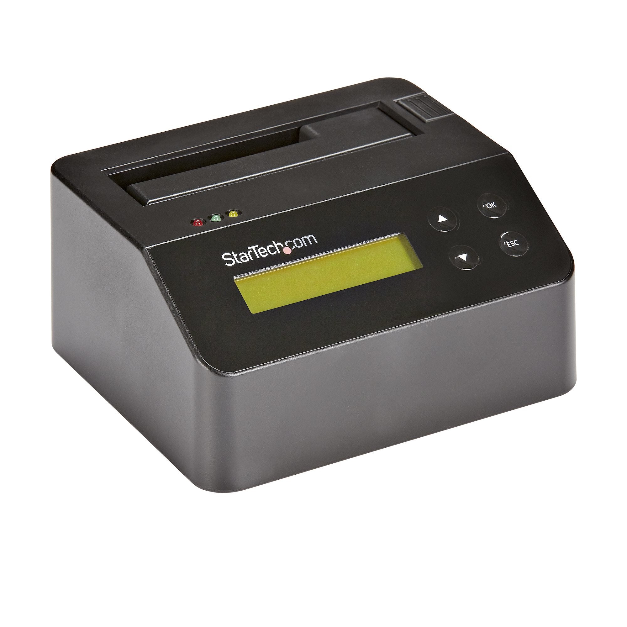 Startech.Com Base Dock Usb 3.0 Borrador Para Discos De 2,5" Y 3,5" Sata - Borrado Seguro Con Impresion De Recibo,2 Años