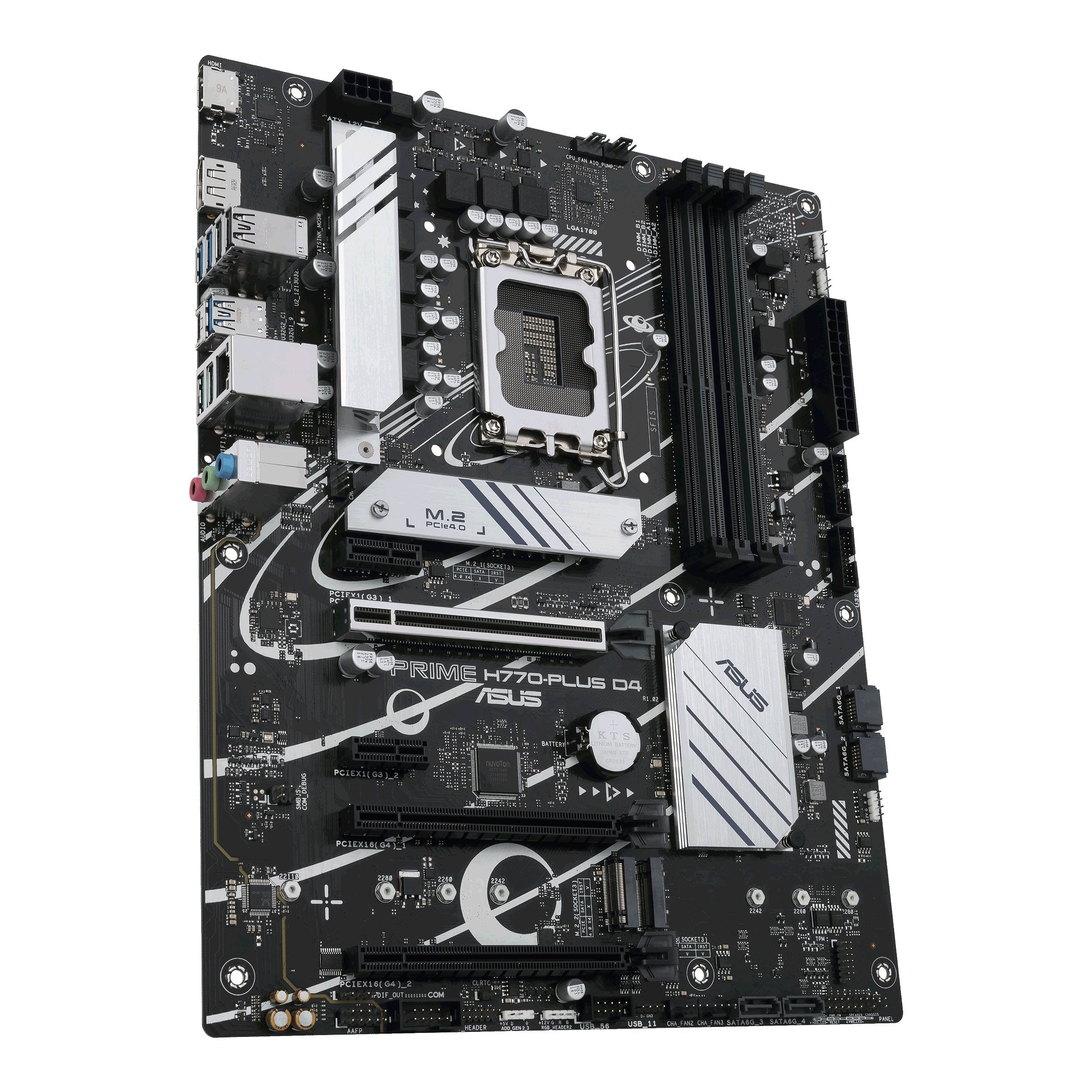 Placa Base Asus Prime H770-Plus D4 Intel 1700 Ddr4 Atx
