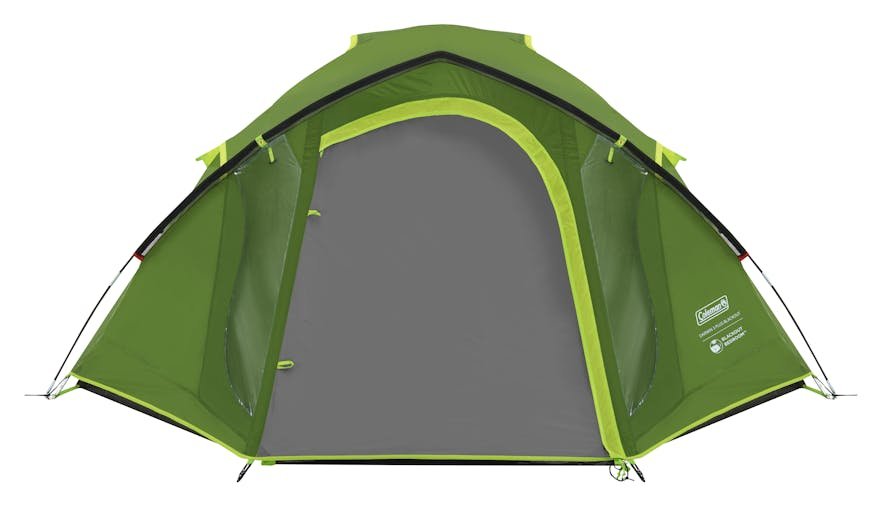 Tienda Domo Coleman Darwin 3 Plus Blackout Verde Oscuro/Verde Claro, Con Porche Tipo Túnel, Modelo 2025 2209416