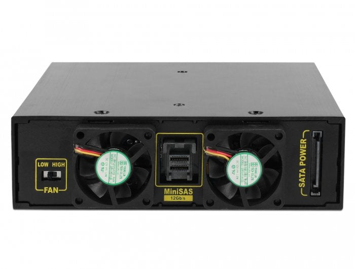 EAN 4043619472338 - DeLOCK 47233 panel bahía disco duro Negro imagen 3