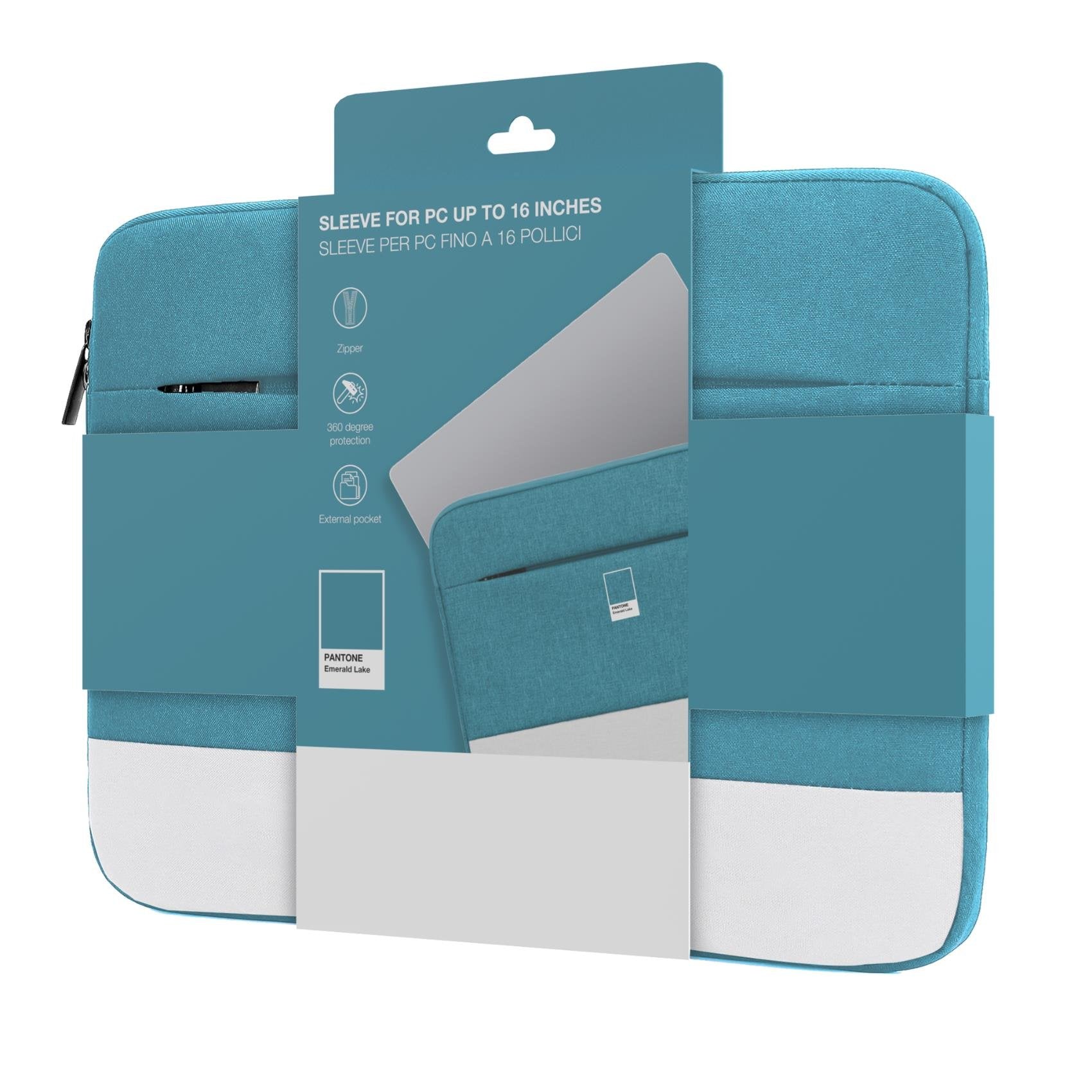 Celly Pt-Bpc001g1 Maletines Para Portátil 39,6 Cm (15.6") Azul