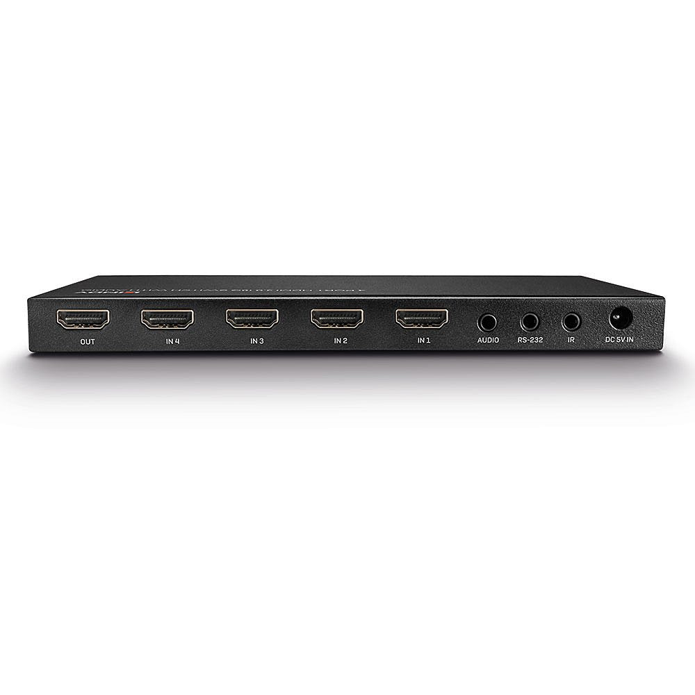 Lindy Hdmi 2.0 18g Switch With Audio - Video/Audio-Schalter - 4 Anschlüsse