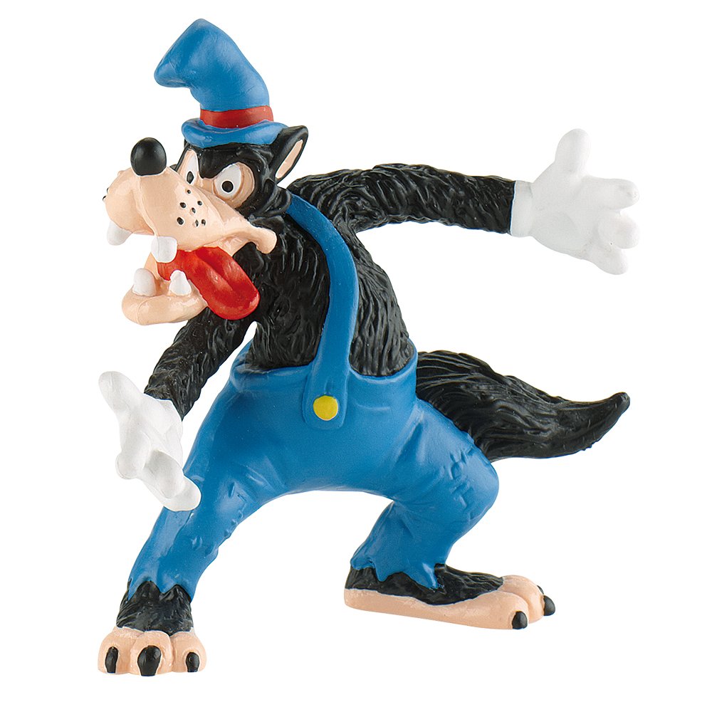 Figura Lobo Feroz Los 3 Cerditos 8cm