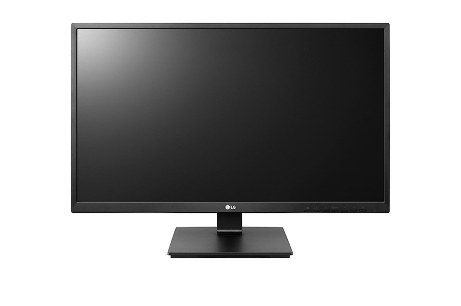 Monitor Lg 24bk55yp-B 23.8" Hdmi Vga Dvi Displayport Fhd Pivotante Y Regulable En Altura Altavoces Color Negro