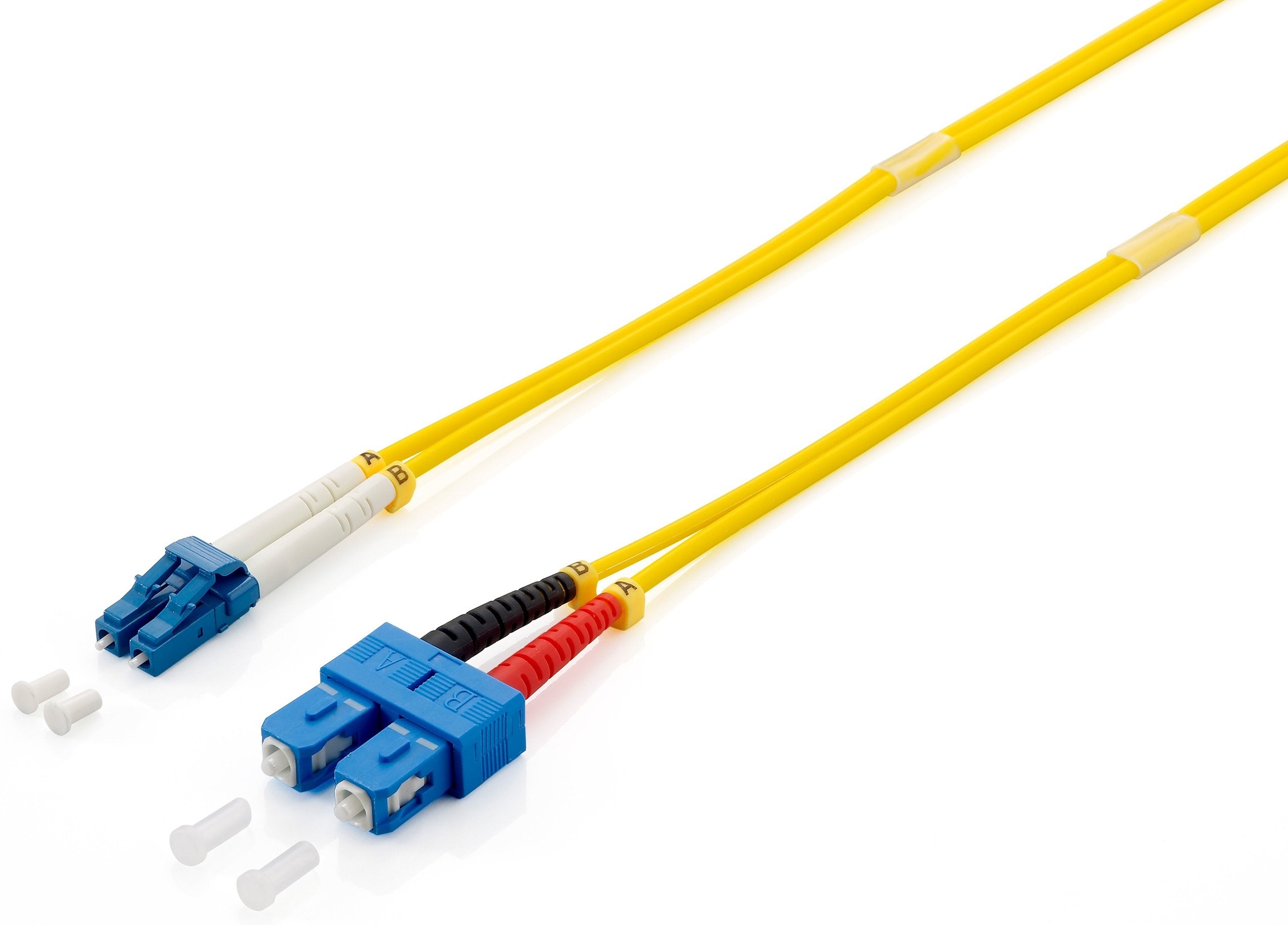 Equip Cable Fibra Optica Monomodo Lc/Sc 0.9/125 Lsoh 1m Color Amarillo
