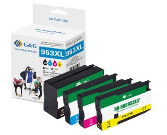 G&G Xl-Druckerpatronen 4er Set Hp 953xl/ 3hz52a Bk/C/M/Y
