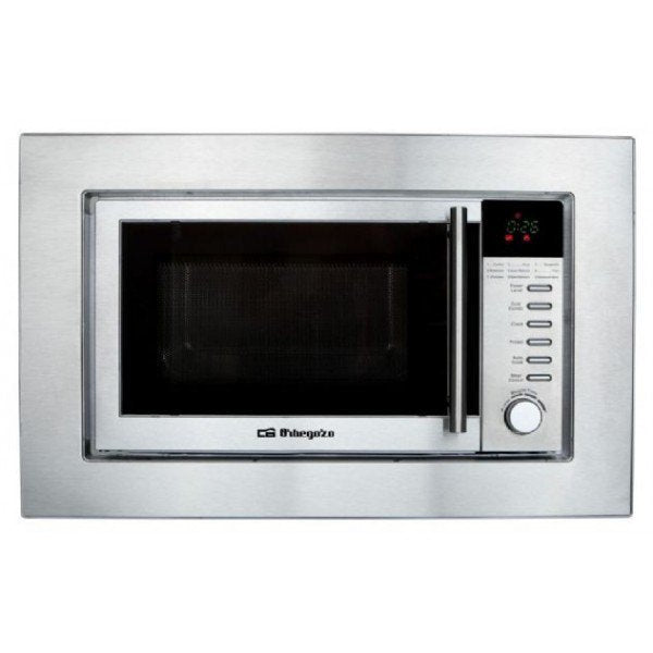 Orbegozo Mig 2025 Microondas Encastrable Profesional Potencia De 800w - Grill De 1000w - Capacidad De 20l Temporizador