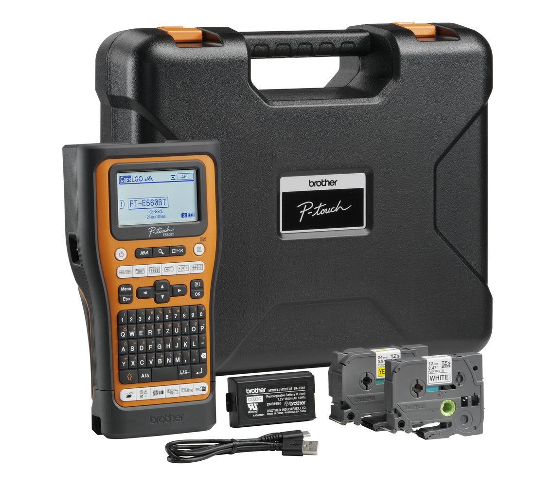 EAN 4002352014267 - Brother PT-E560BTVP impresora de etiquetas Transferencia térmica 180 x 180 DPI 20 mm/s Inalámbrico y alám imagen 11