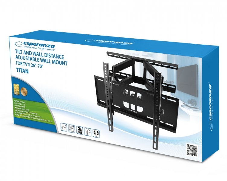 EAN 5901299958964 - Esperanza TITAN 177,8 cm (70") Negro imagen 8