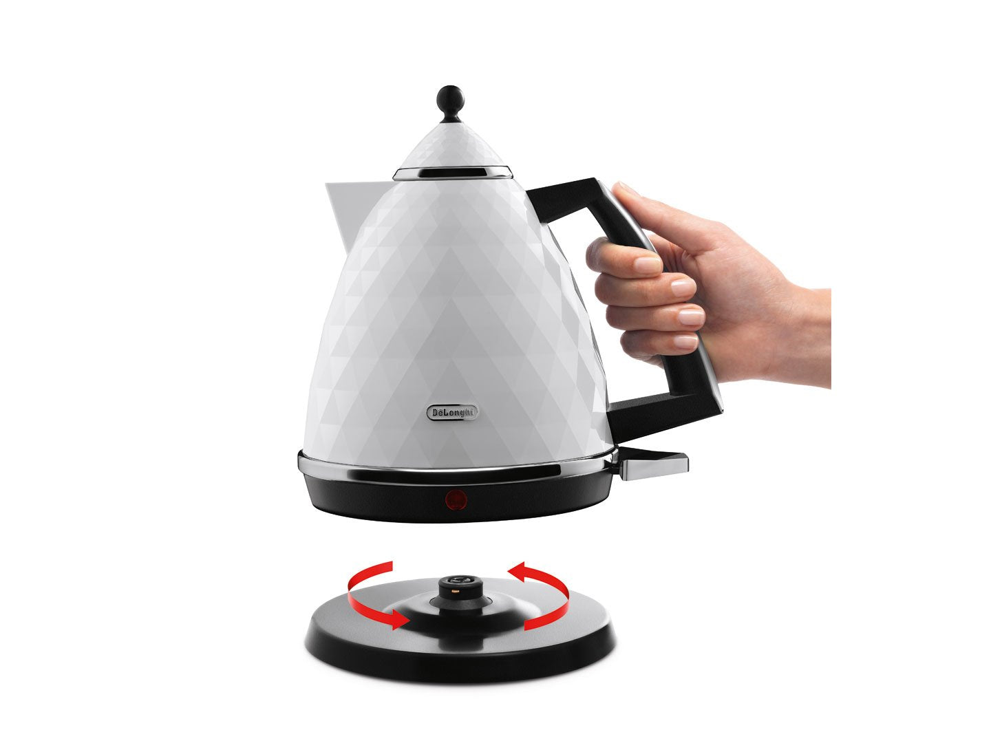 Tetera De'Longhi Brillante Kbj 2001.W Eléctrica 1,7 L 2000 W Blanco