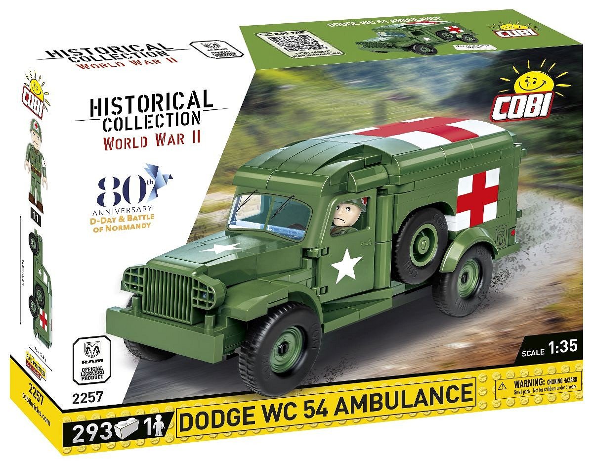 Cobi Dodge Wc-54 Ambulance, Toys De Diseño Cobi-2257