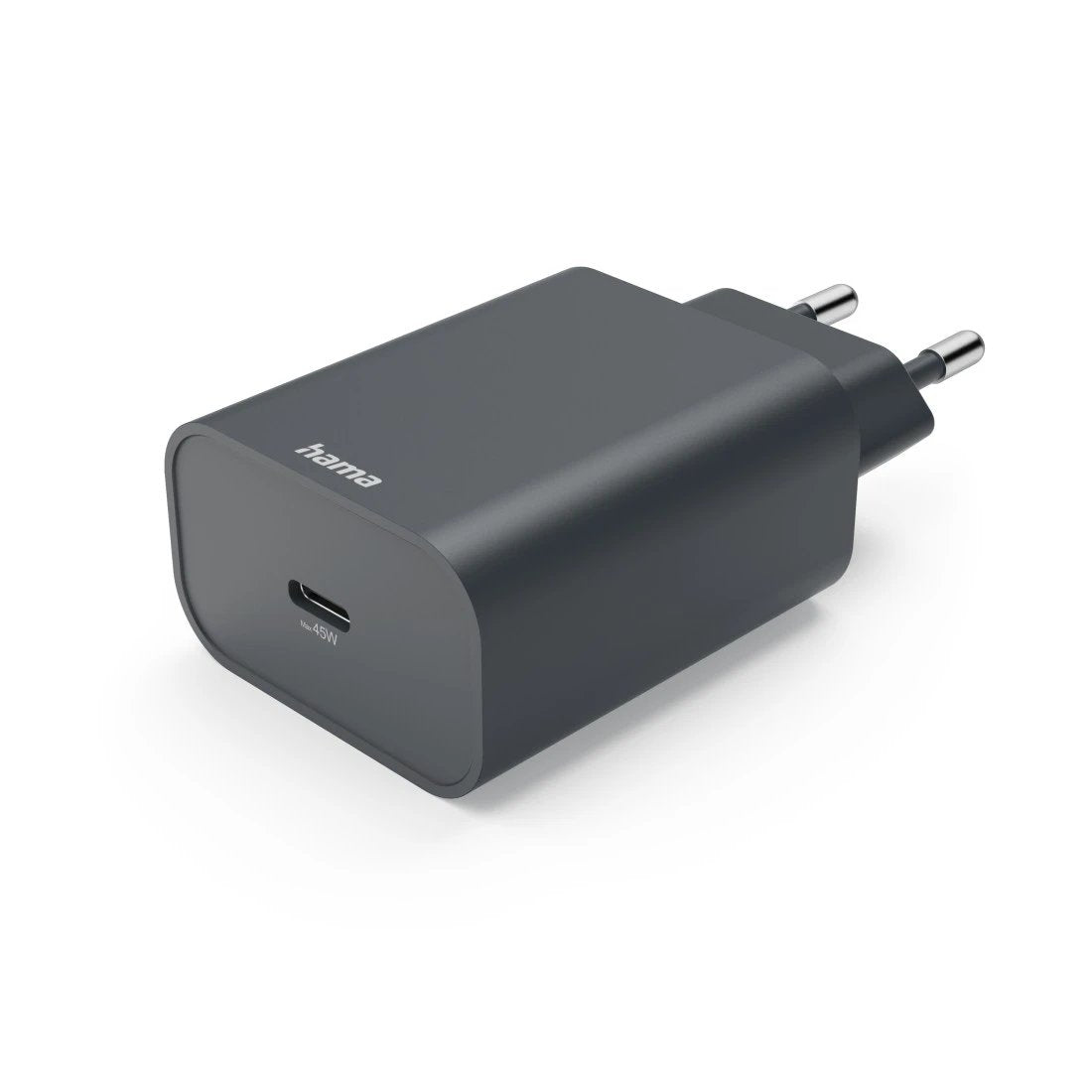 Hama Schnellladegerät Pd 45w 1xusb-C, Anthrazit 86443