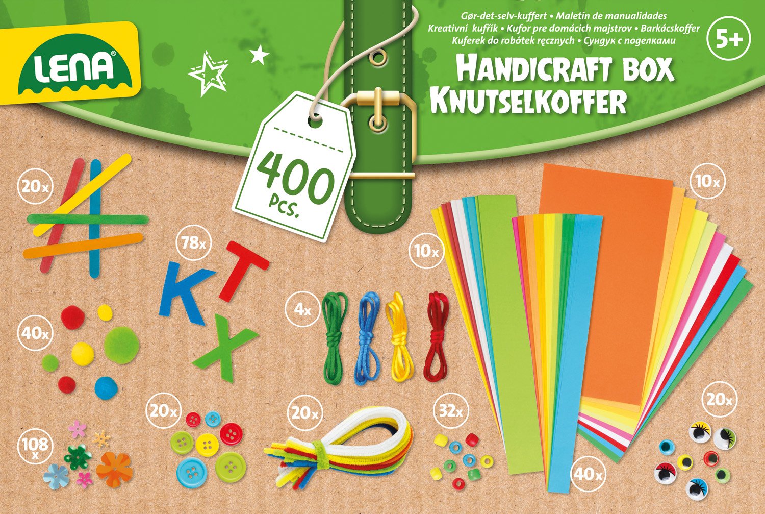 EAN 4006942891207 - Lena SM42713 juguete de arte y manualidades imagen 4