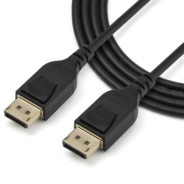 Startech.Com Cable De 1m Displayport 1.4 - Certificado Vesa, 1 M, Displayport, Displayport, Macho, Macho, Oro
