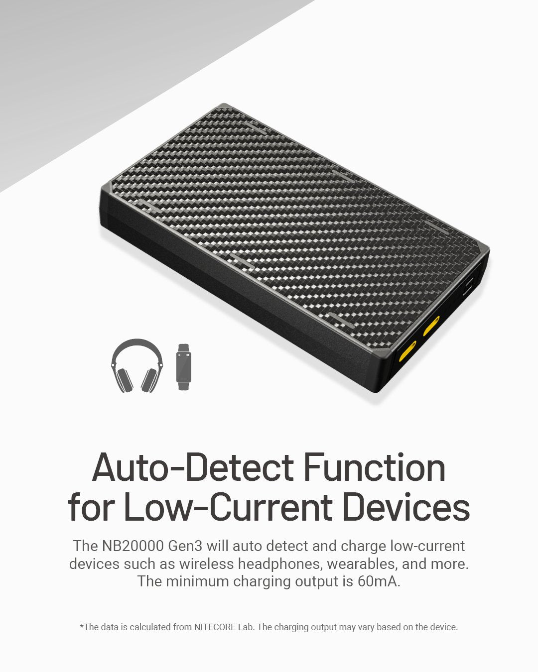 EAN 6952506496839 - Nitecore NB20000GEN3 batería externa Ión de litio 20000 mAh Negro imagen 13