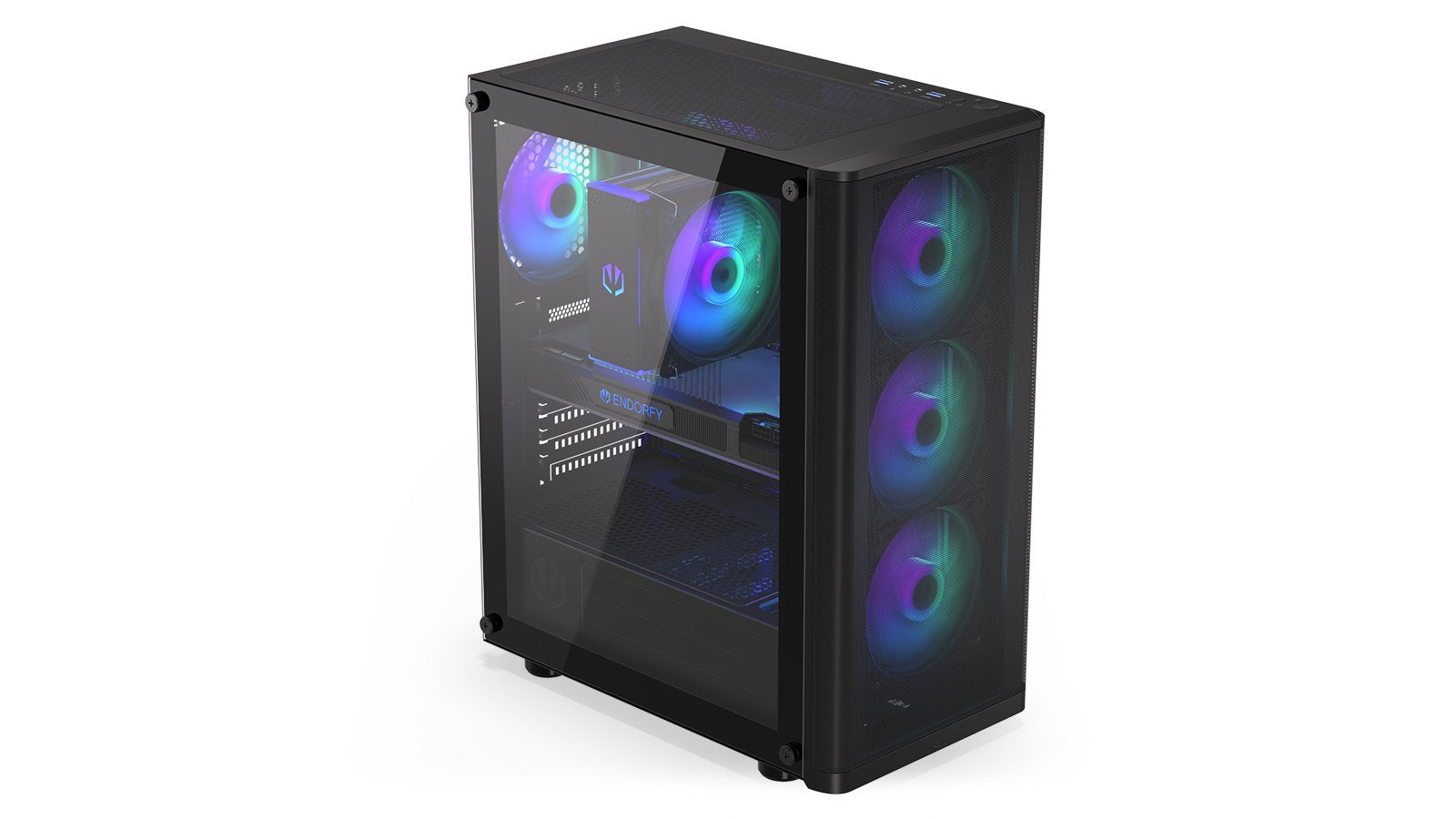 EAN 5903018667348 - ENDORFY Ventum 200 ARGB Full Tower Negro imagen 4