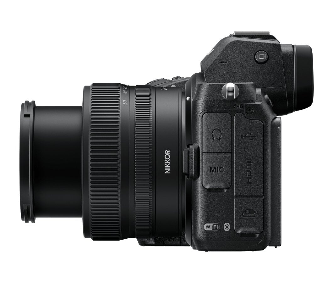 Cámara Evil Nikon Z5 Full Frame Con Objetivo Nikkor 24 50 Mm F 4 6.3 24.3 Mp Wifi Bluetooth Negro