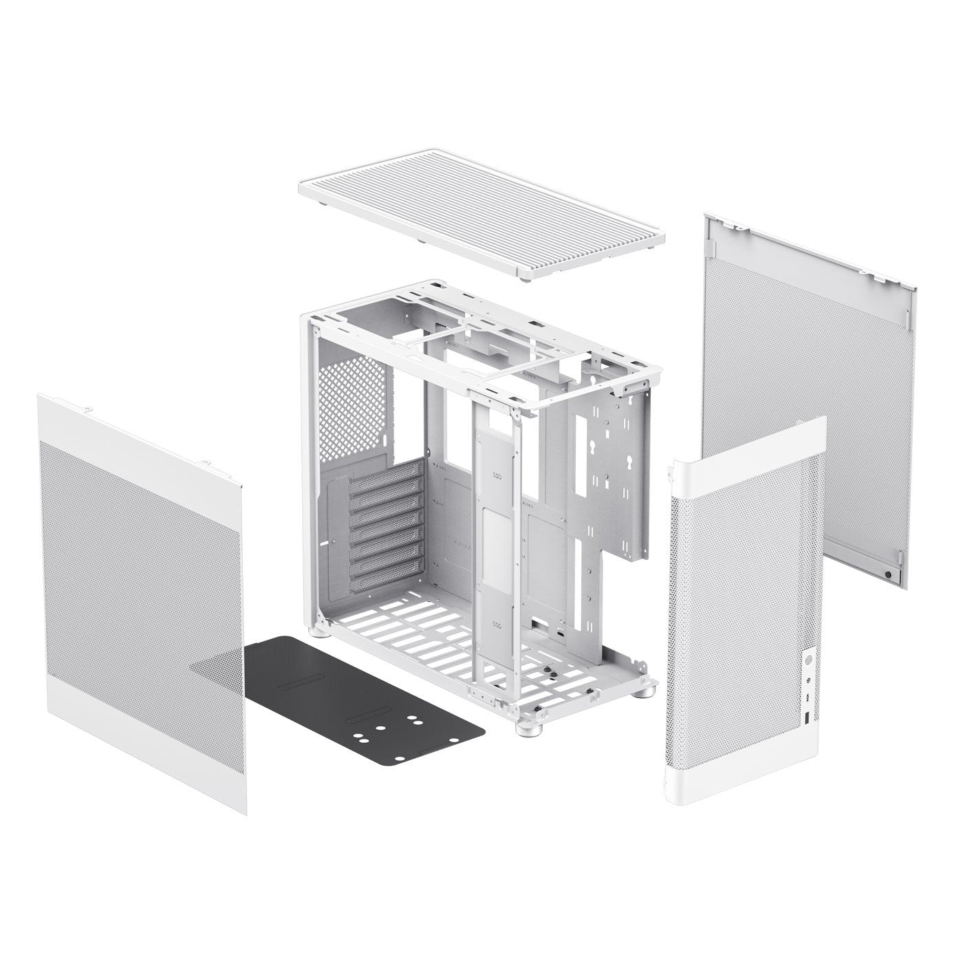 EAN 8436556143083 - CoolBox COO-CHA-MP1-0 carcasa de ordenador Torre Blanco imagen 8