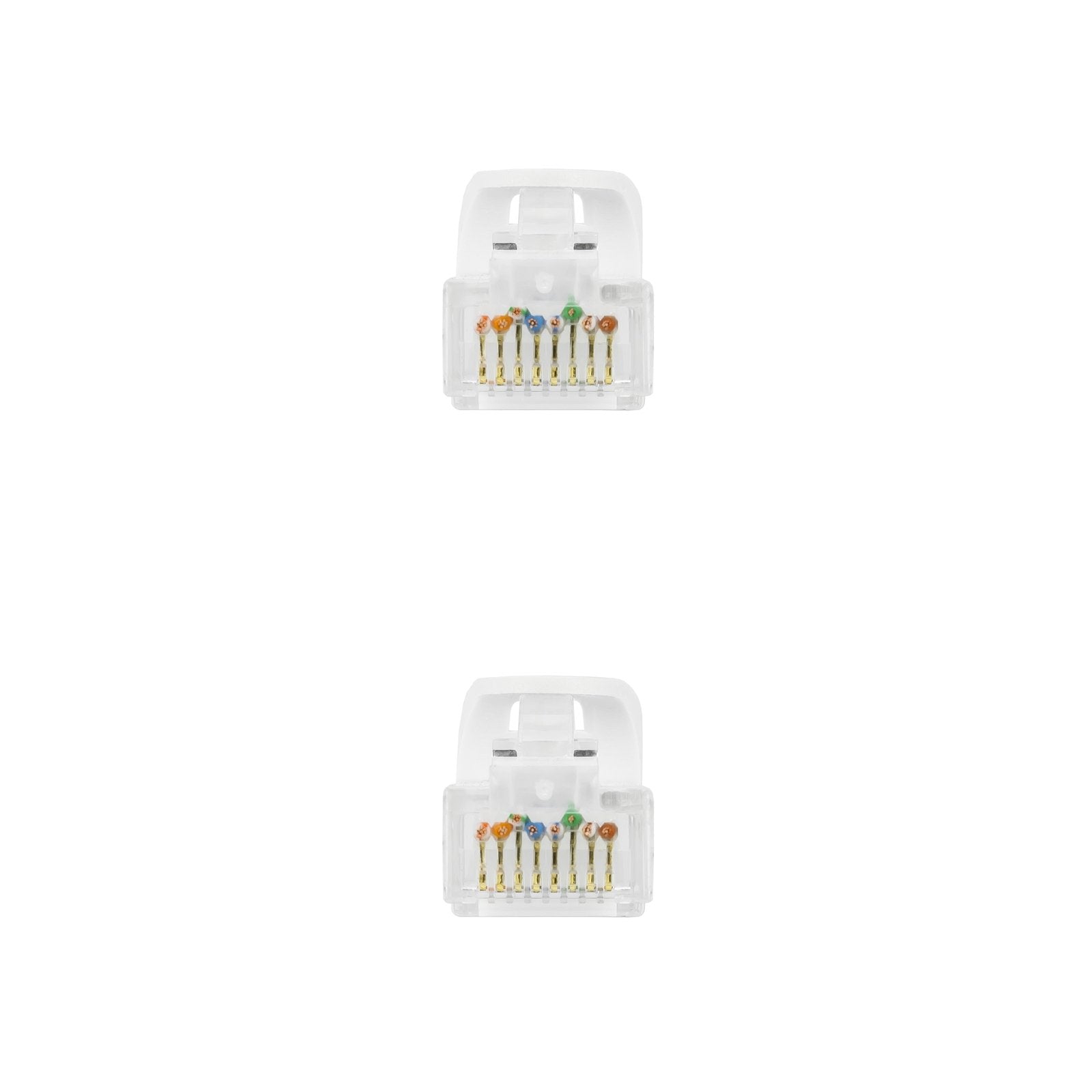 Nanocable Cable De Red Rj45 Lszh Cat.6a Utp Awg24 0.50m - Blanco