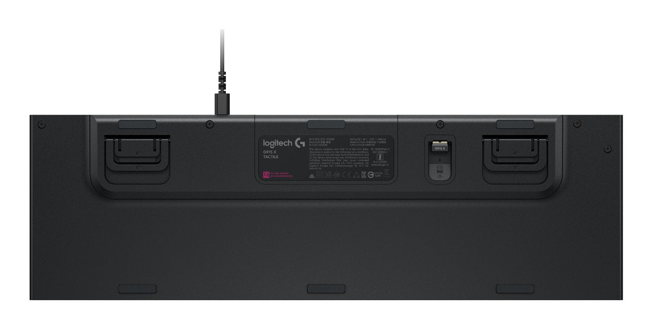 Logitech G915 X Wirojo Gaming Keyboard Negro (Uk)