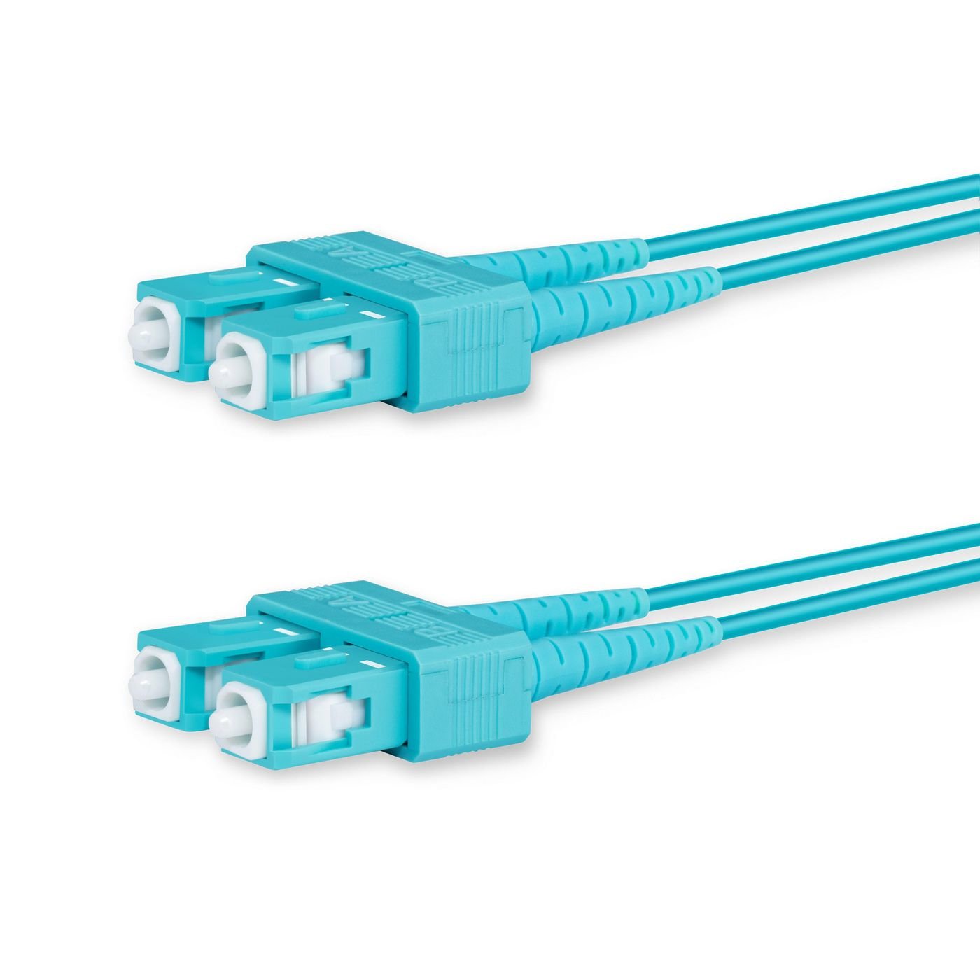 Lanview Lvo231302 Cable De Fibra Optica 2 M 2x Sc Om3 Color Aguamarina