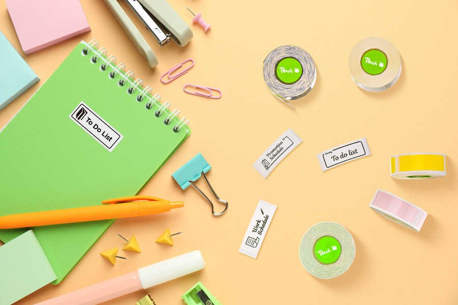 Rollo De Etiqueta De Durazgo Pe101 15x40 Mm, 180 Piezas, Blanco Pe101