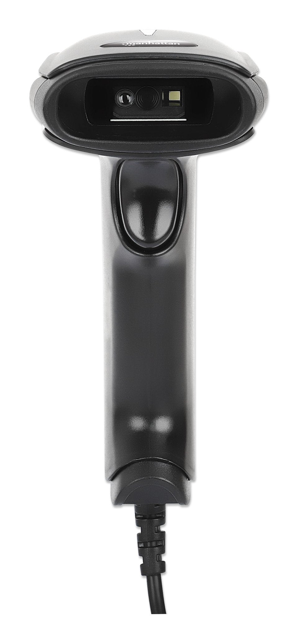 Manhattan 153997 Lector De Códigos De Barras Portátil 1d/2d Led Negro