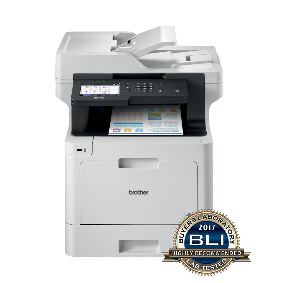 Impresora Brother Mfc-L8900cdw Multifuncion Color, 215.9 X 355.6 Mm (Original), A4/Legal (Material), Hasta 31 Ppm (Copiando), Hasta 31 Ppm (Impresia³n) - 300 Hojas
