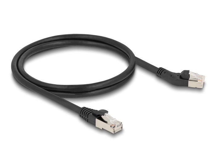 Delock Rj45 Cable De Red Cat.6a S/Ftp Macho A Macho Gerade 1 M Negro