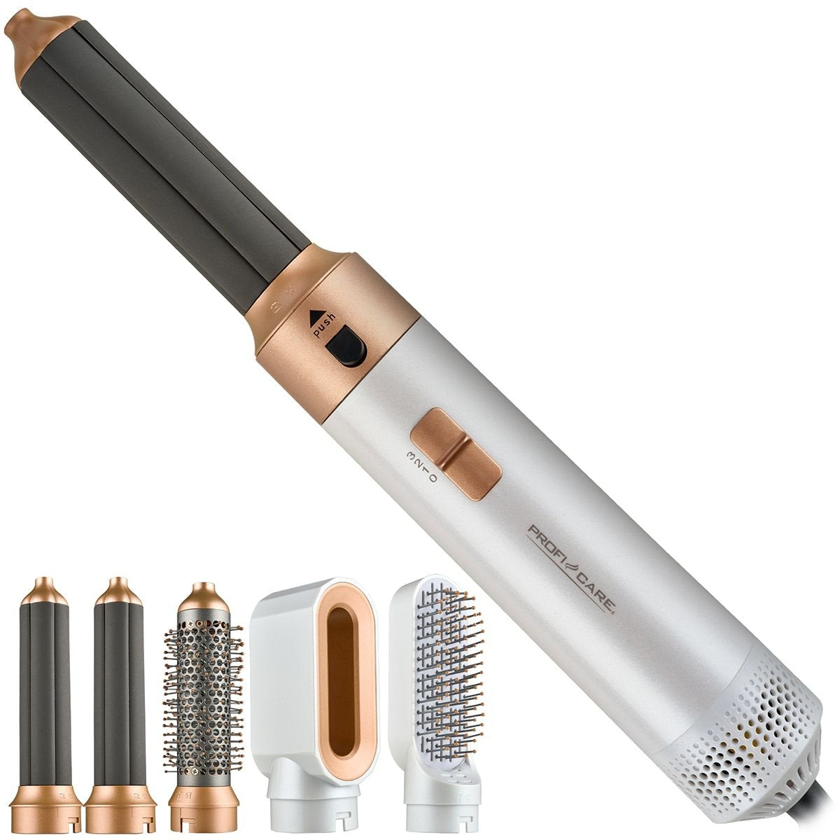 EAN 4006160231328 - ProfiCare PC-HAS 3132 Cepillo rizador Caliente Negro, Oro rosa, Plata 1000 W imagen 1