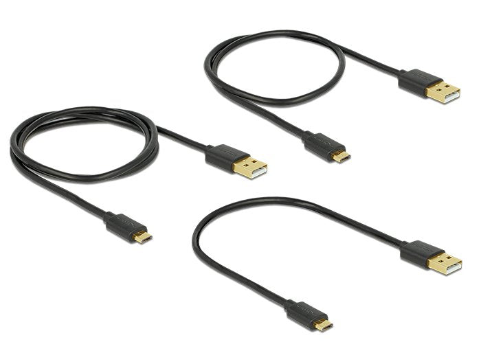 Delock Usb-Cablesatz - Schwarz