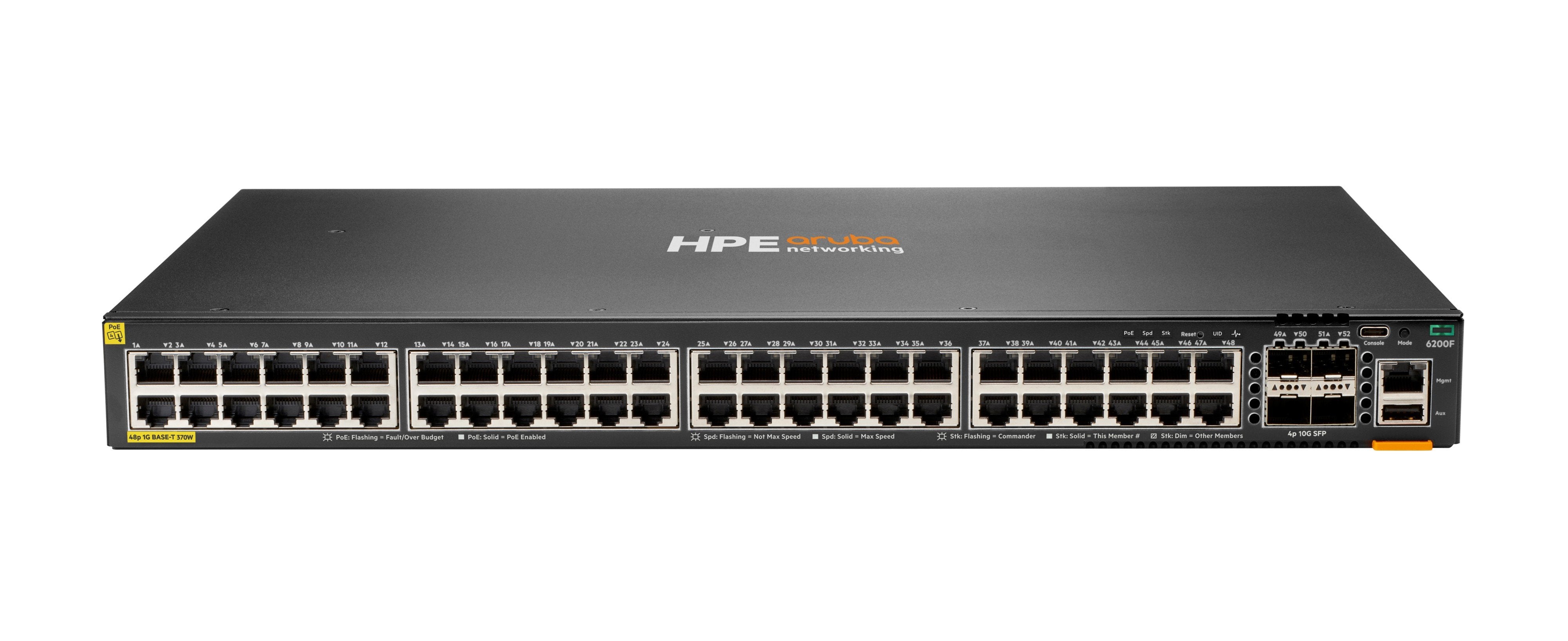 EAN 190017634159 - HPE Aruba Networking CX 6200F 48G 4SFP+ Switch imagen 1