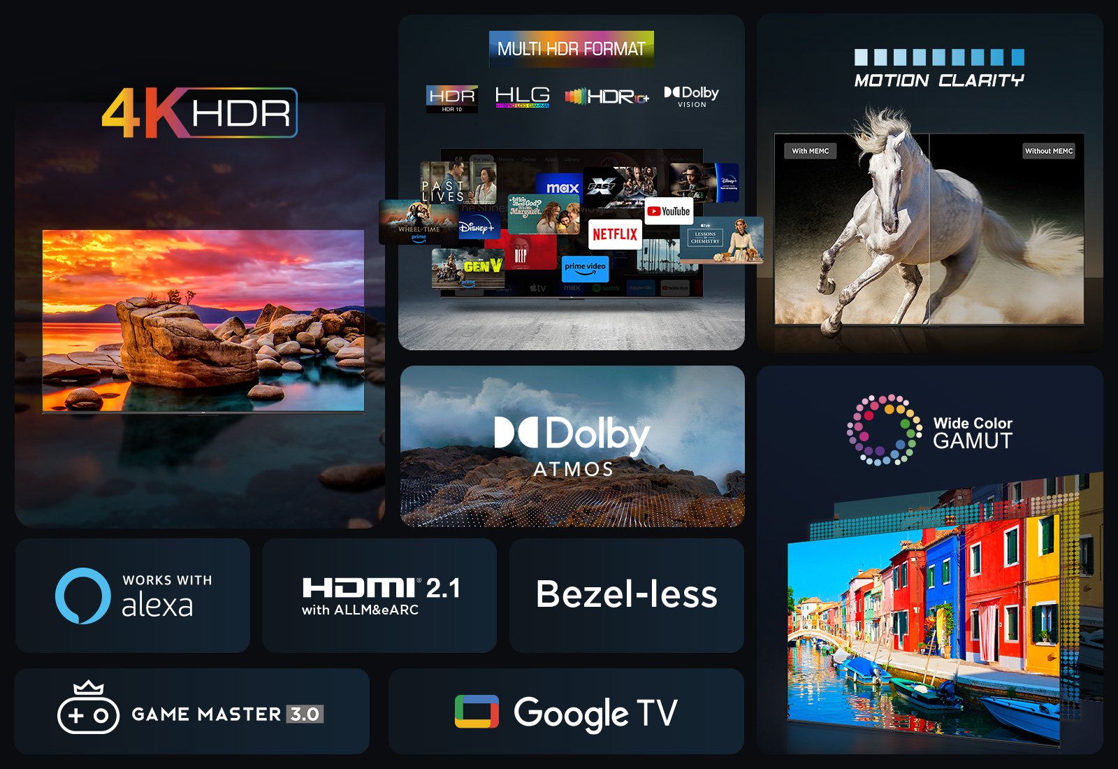 Televisor Tcl Dled 50p755 50' Ultra Hd 4k Smart Tv Wifi