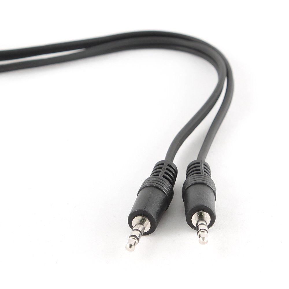 Gembird Cable De Audio Jack 3.5 M/M 1.20m Negro Cca-404
