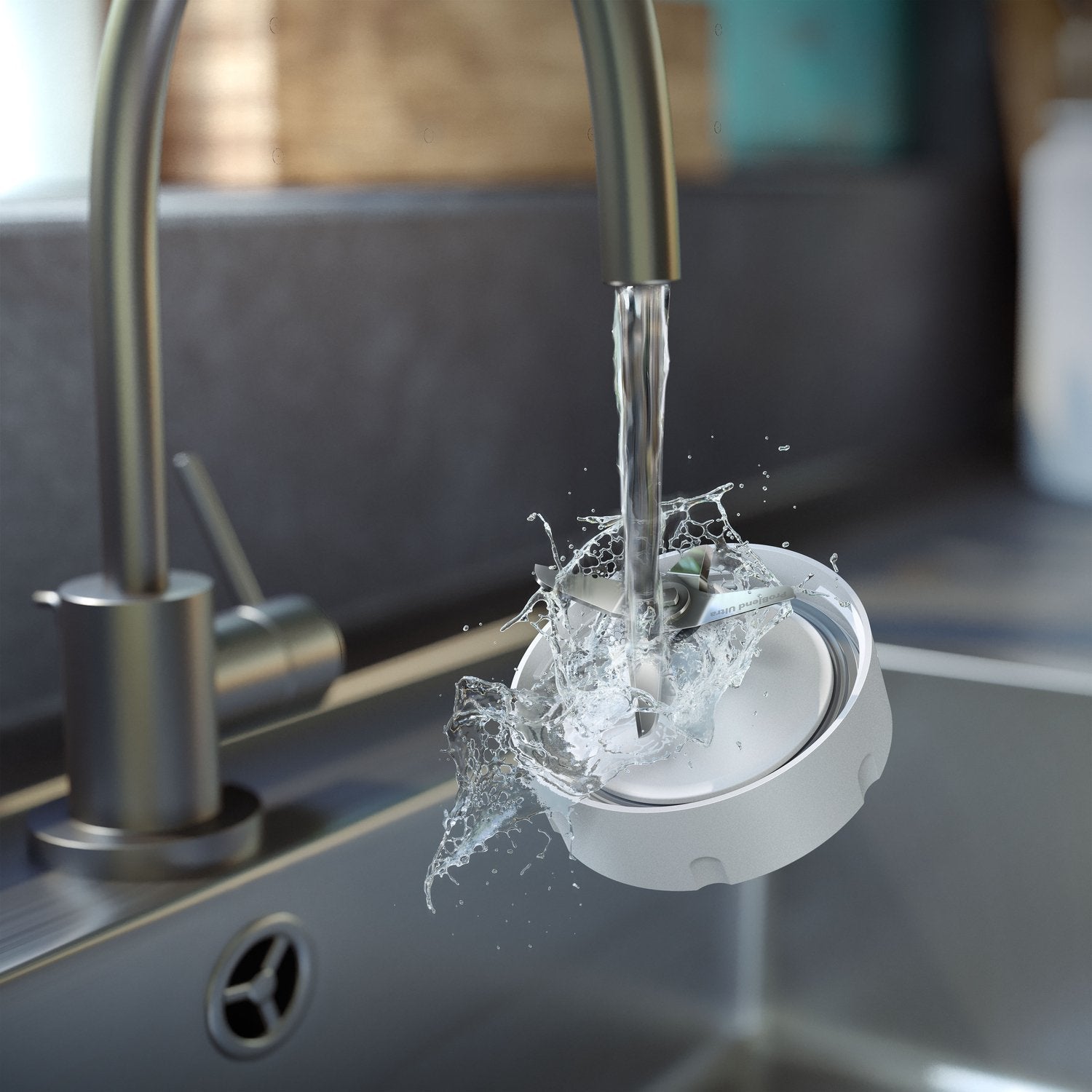 Batidora Philips Hr3760 01 Atlantic High Speed Blender, Metal White