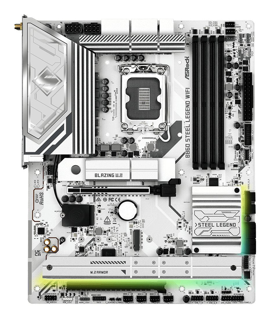 EAN 4711581490123 - Asrock B860 Steel Legend WiFi Intel B860 LGA 1851 (Socket V1) ATX imagen 3