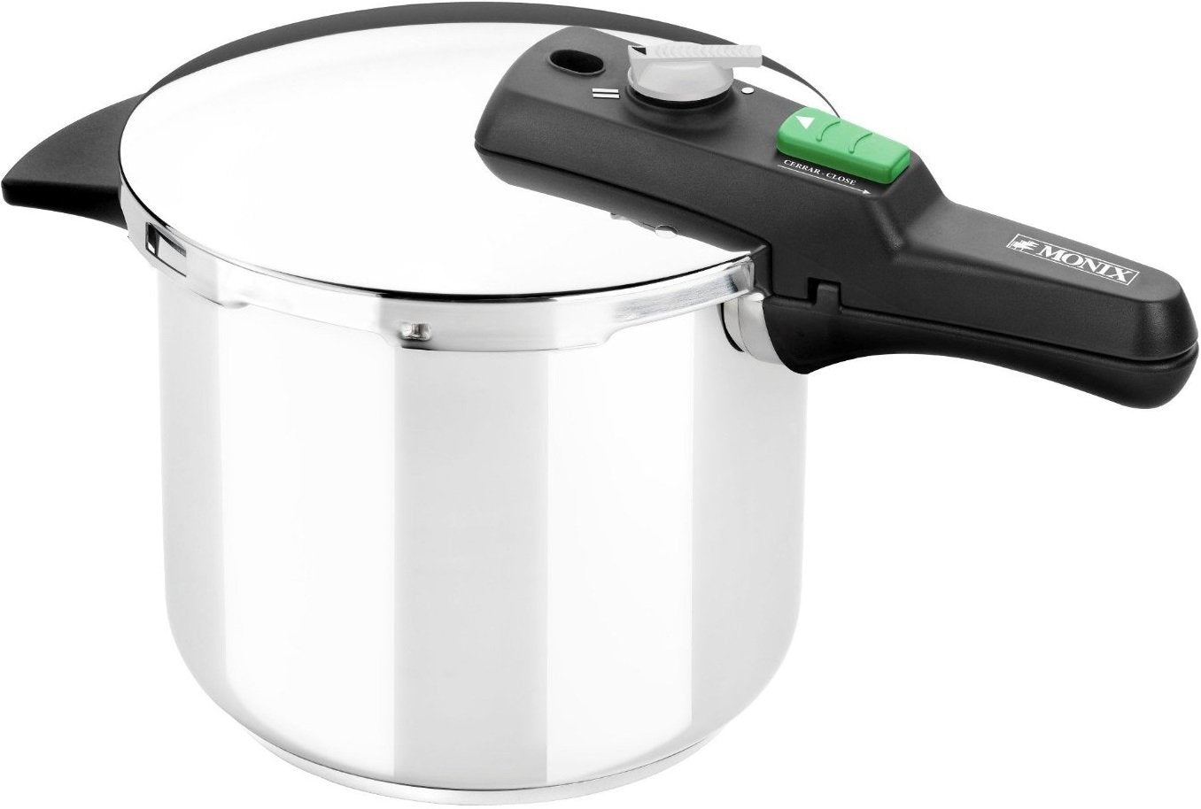 Olla A Presión Monix Quick M560001 Ø22cm 4l Acero Inoxidable