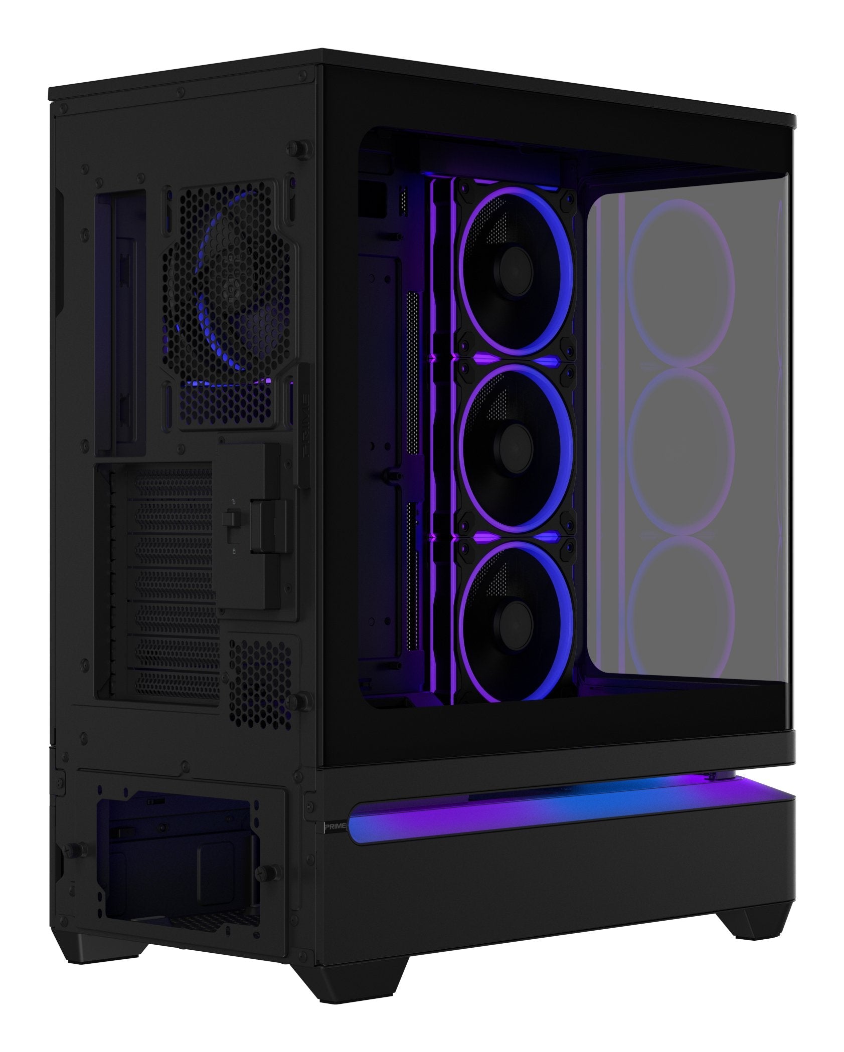 Asus Carcasa Prime Ap304 Tg Argb Black