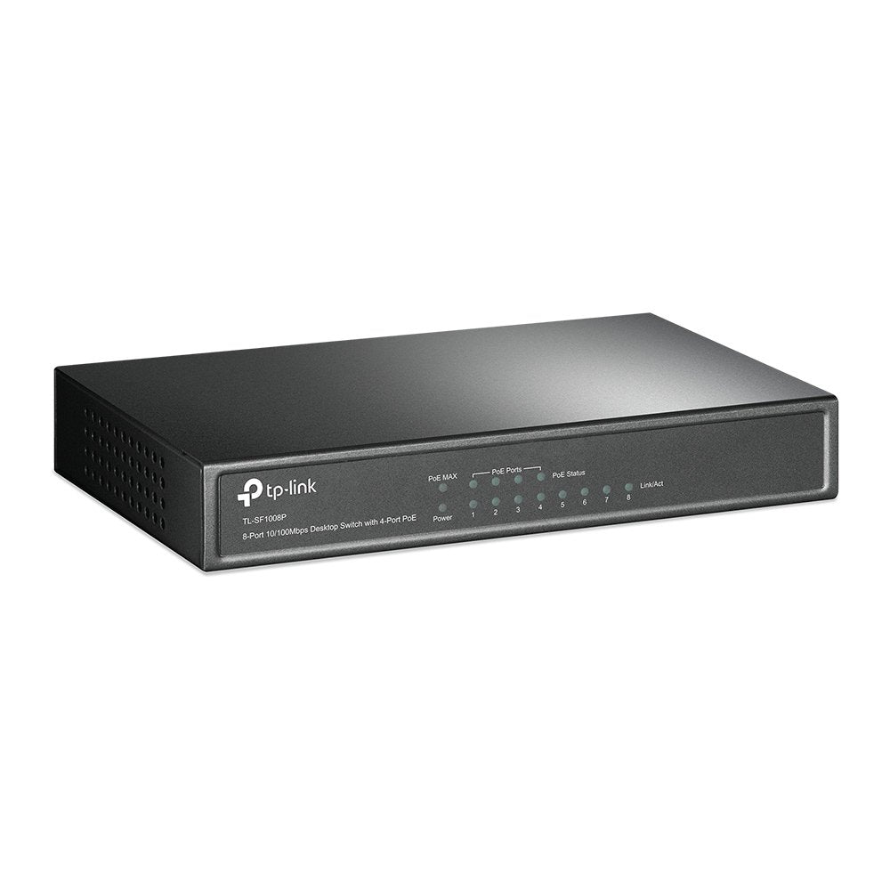 Switch Tp-Link Sf1008p 8 Puertos Rj-45 10 100 Poe