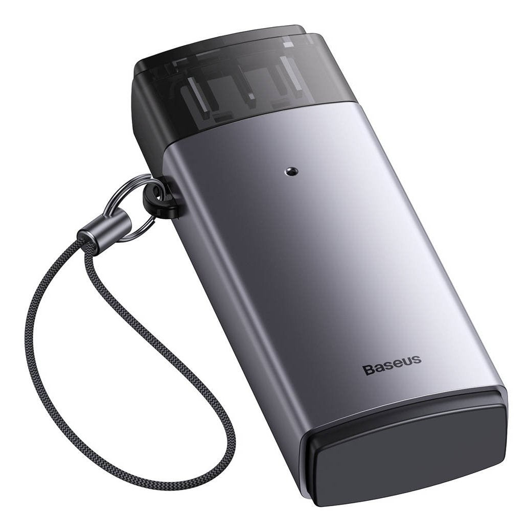 EAN 6932172608194 - Baseus BS-OH069 lector de tarjeta USB 3.0 Type-A/Type-C Gris imagen 5